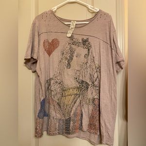 Magnolia Pearl Queen of Hearts T shirt